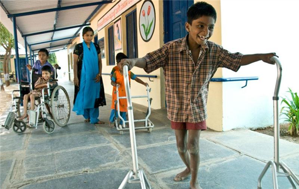Aarav walking